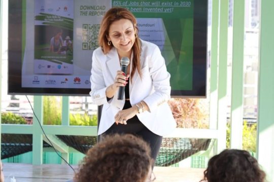Prof. Koundouri in China for SFTF